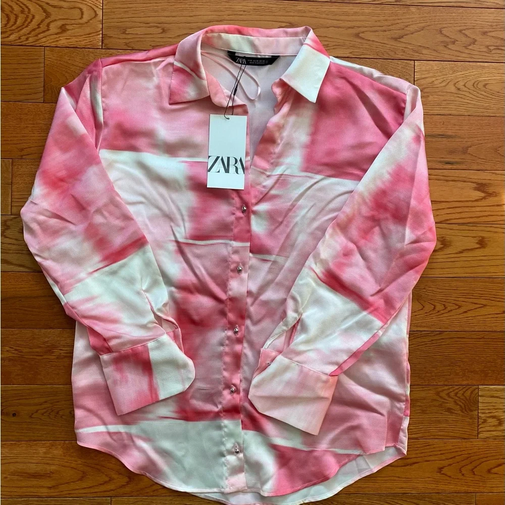 NWT Zara button down - Picture 2 of 3